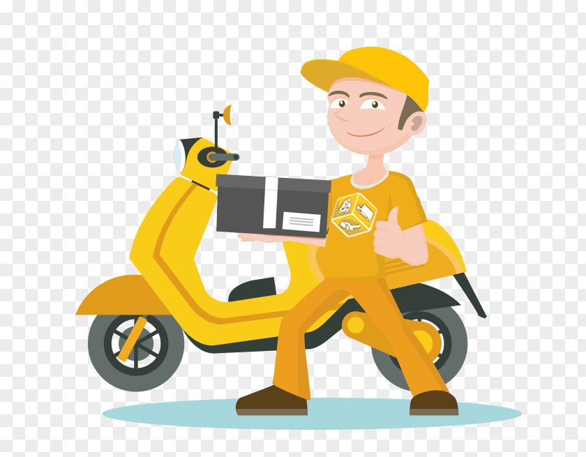 Courier Package Delivery Image PNG