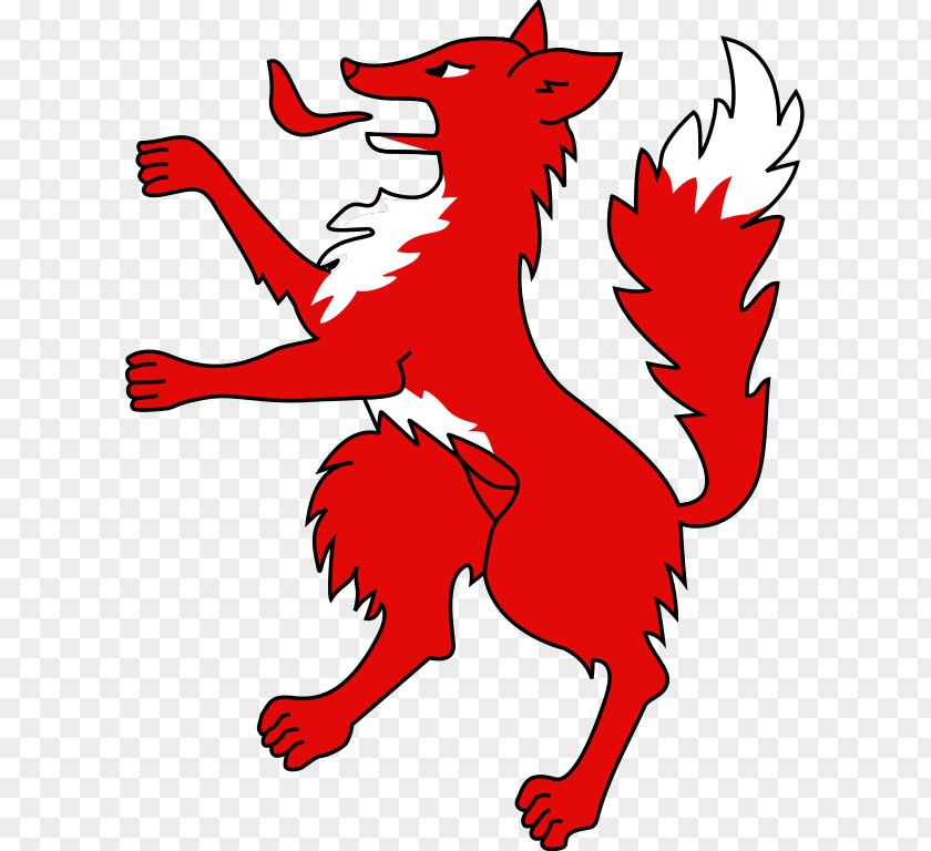 Fox Red Heraldry Coat Of Arms Clip Art PNG