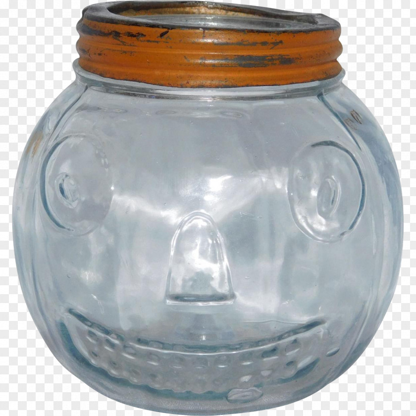Glass Jar Mason Lid PNG