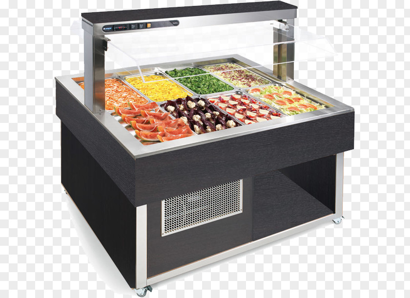 OPEN Buffet Refrigeration Green Gastronomy .tr PNG
