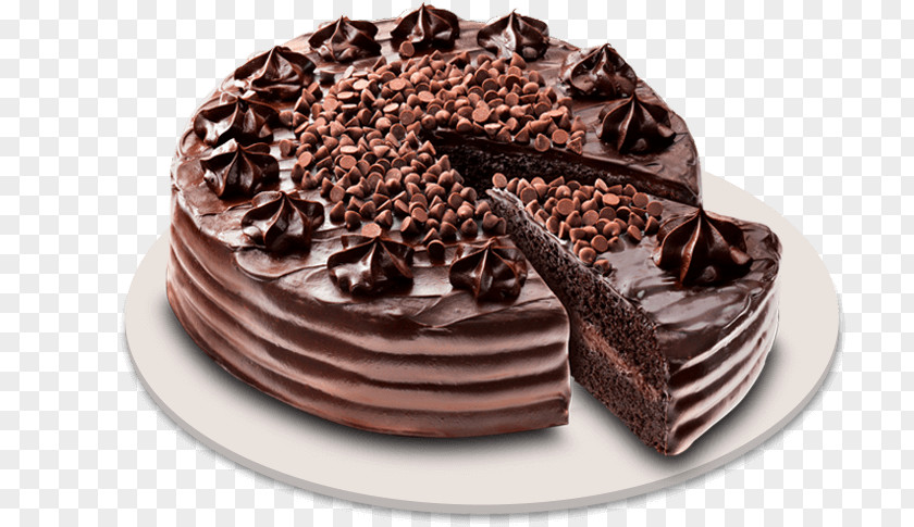 Round Ribbon Chocolate Cake Red Frosting & Icing Black Forest Gateau Truffle PNG
