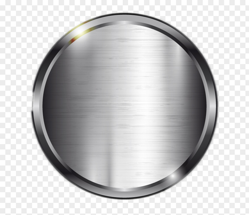 Silver Circular Metal Computer File PNG