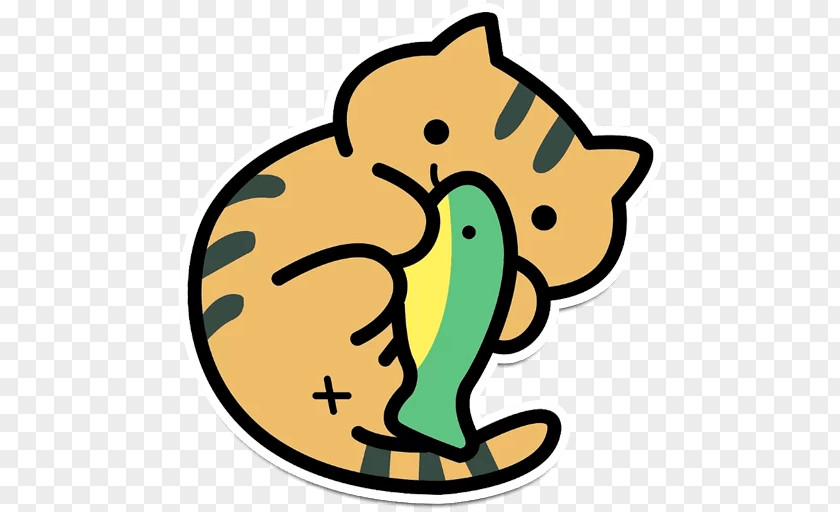 Sticker Neko Atsume Telegram Animal Clip Art PNG