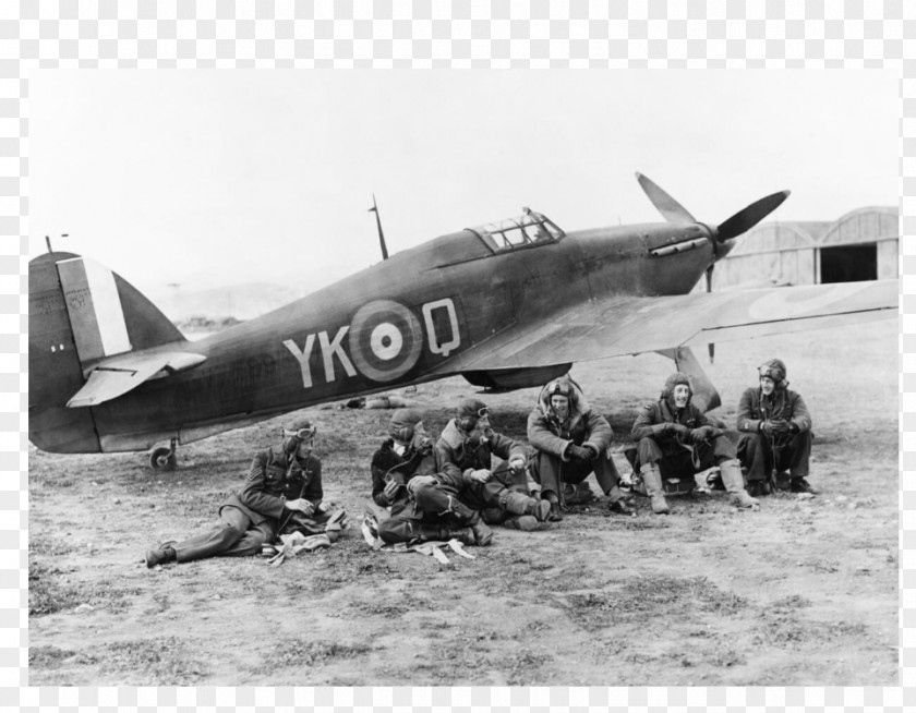 Airplane Hawker Hurricane Second World War Eleusis No. 80 Squadron RAF PNG