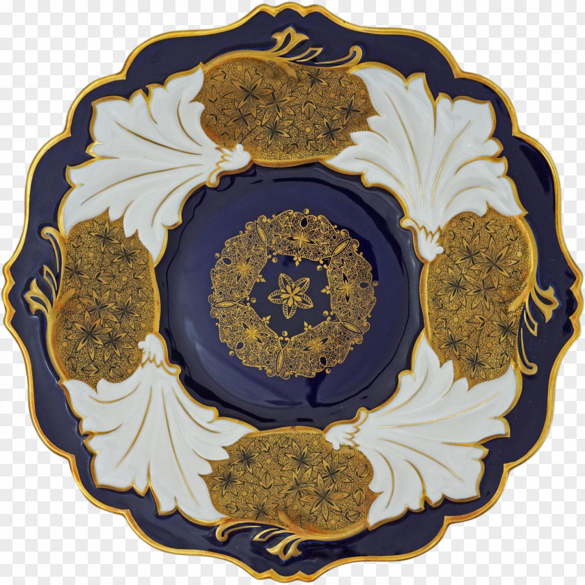 Amulet Weimar Cobalt Blue Porcelain Tableware PNG