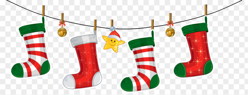 Christmas Stockings Sock Clip Art PNG