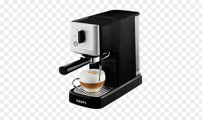 Coffee Espresso Machines Coffeemaker Krups PNG