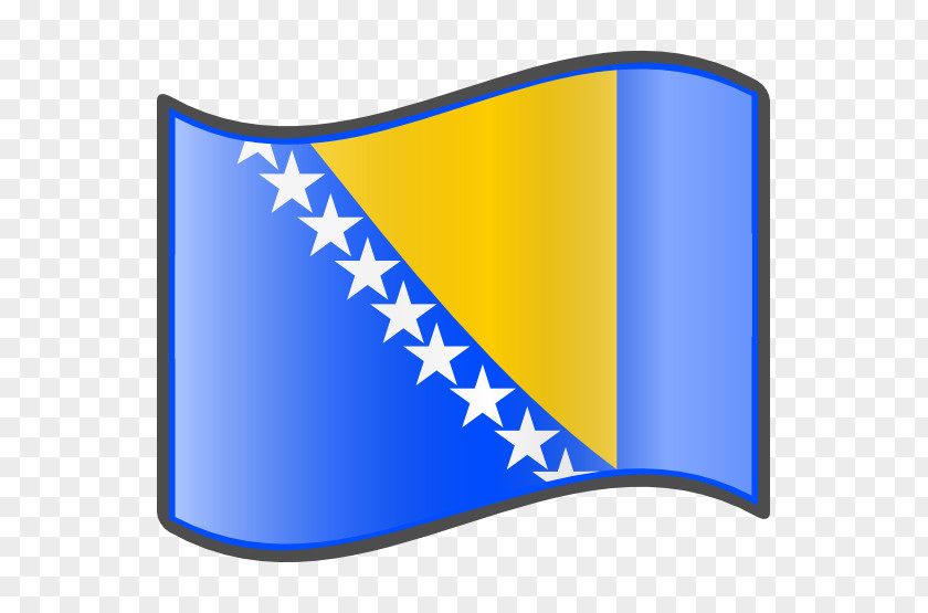 Flag Of Bosnia And Herzegovina PNG