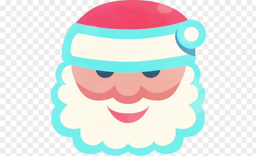 Hand-painted Santa Claus Christmas ICO Icon PNG