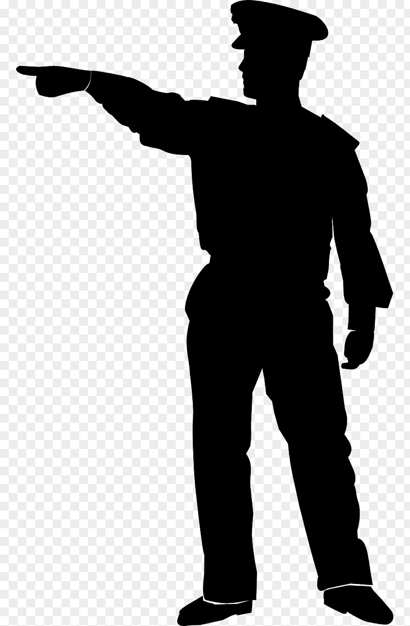 Police Officer Clip Art Vector Graphics Silhouette PNG