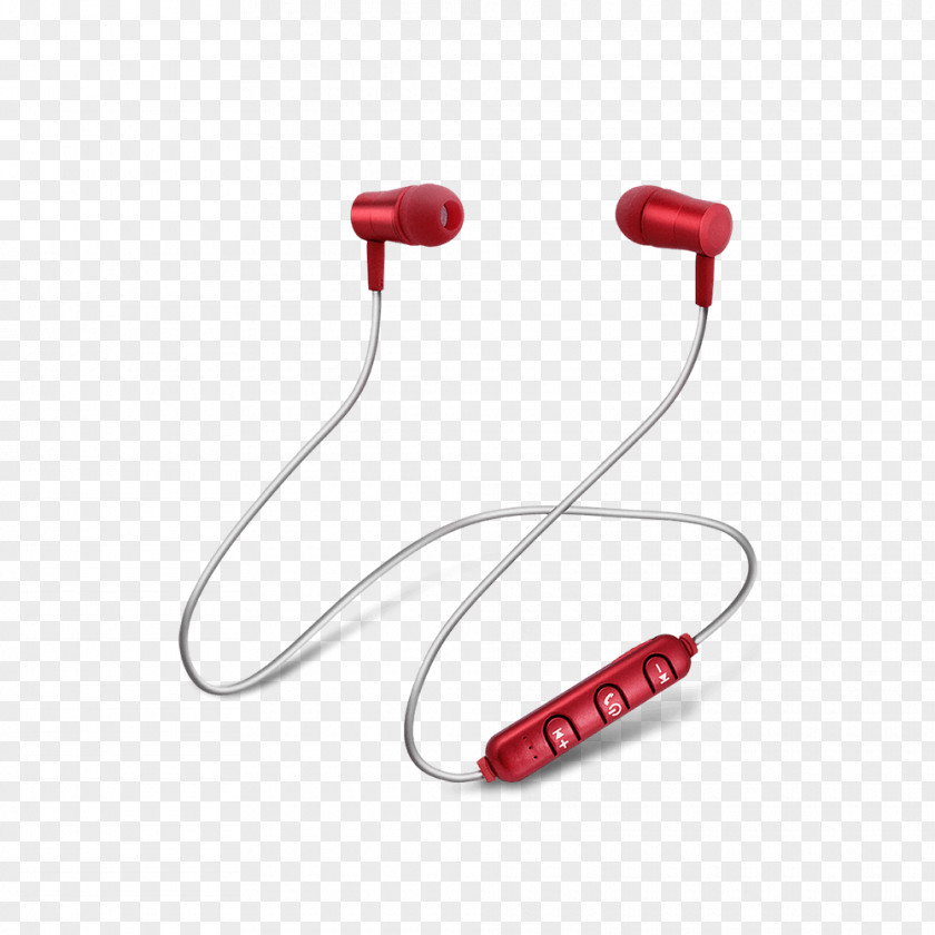 Red Variant Cancer Cell Headphones Microphone Bluetooth Hearing Aid Handsfree PNG