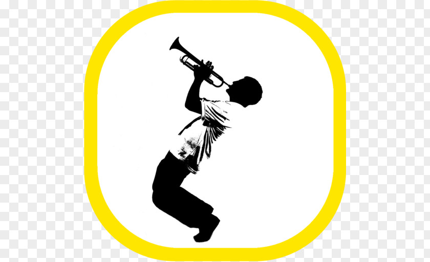 Trumpet Trumpeter Silhouette Dj One Two Musician PNG