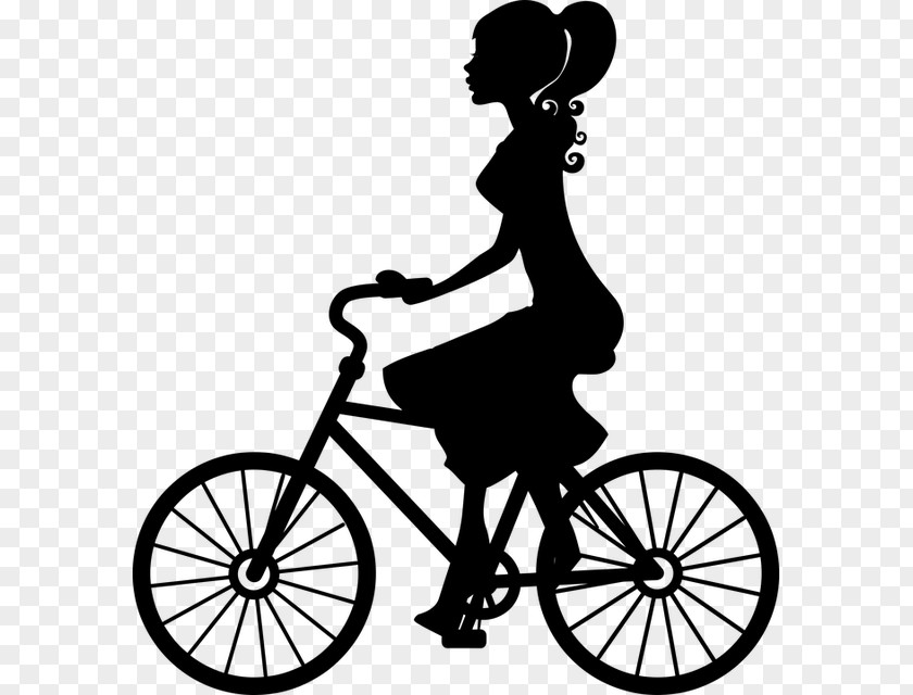 Bicycle Cycling Silhouette PNG