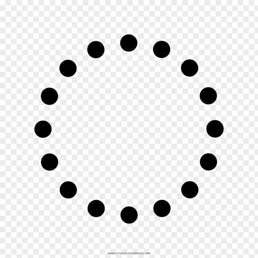 Circulo OpenType Dotted Circle PNG
