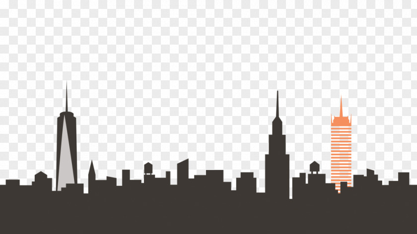 Martello Tower New York City Skyline Clip Art PNG