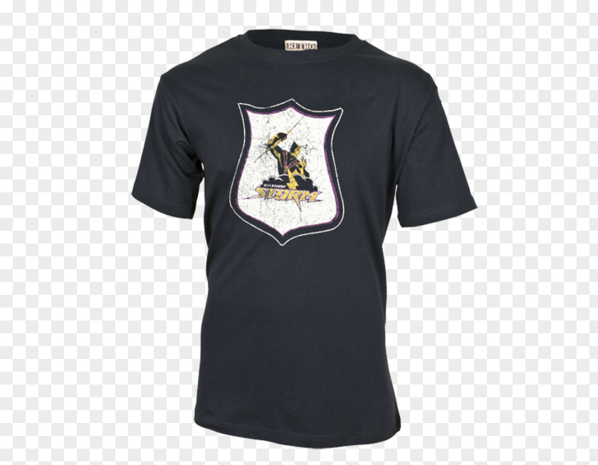 Melbourne Storm T-shirt Sleeve Hoodie Clothing Gildan Activewear PNG