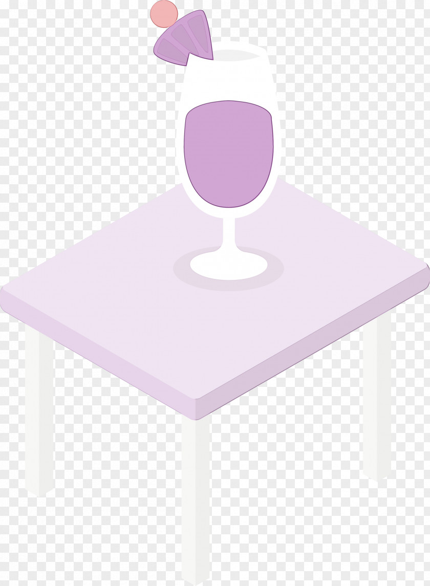 Purple Angle Table PNG