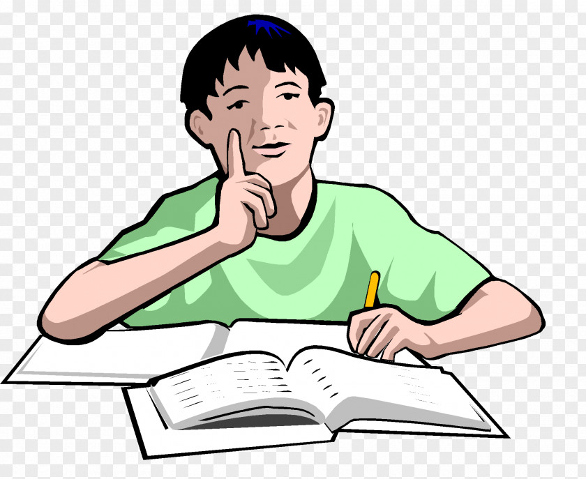 Student Study Skills Clip Art PNG