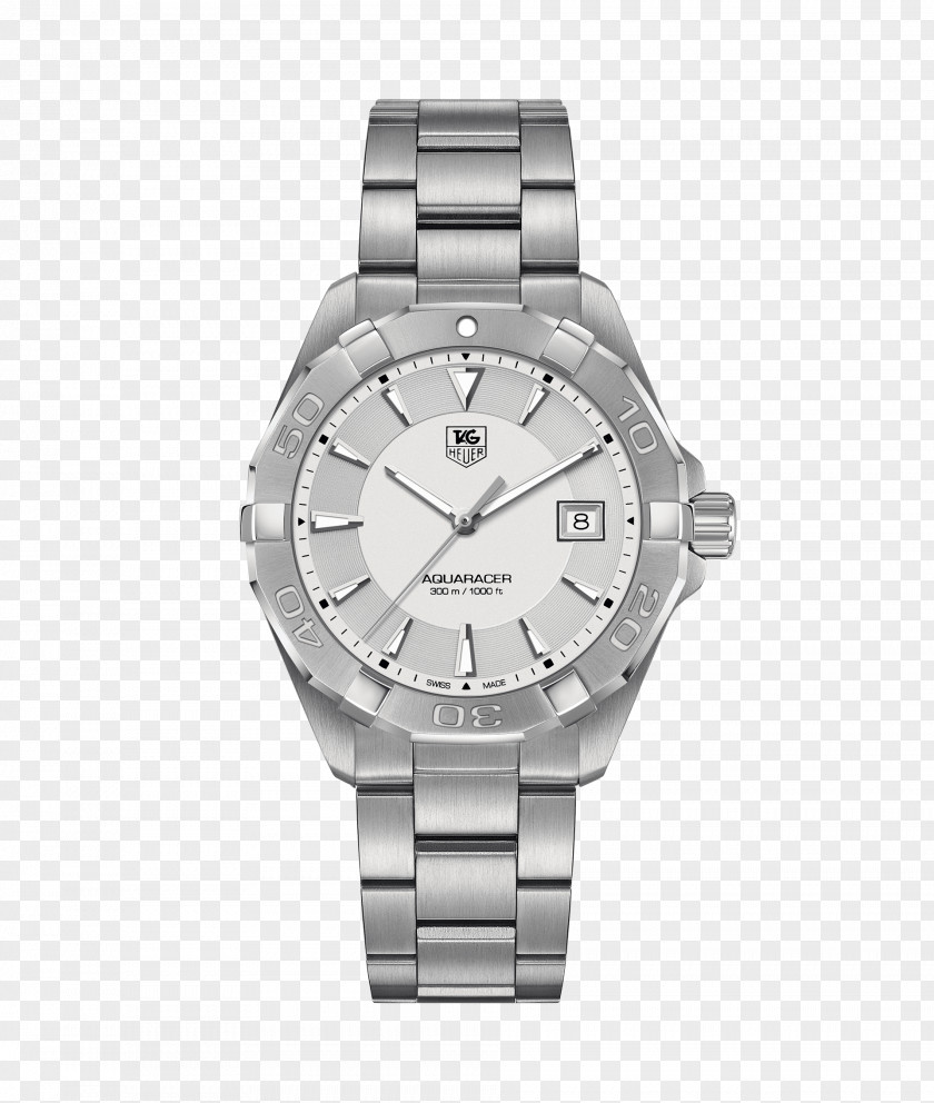 TAG Heuer Aquaracer Watch Swiss Made Chronograph PNG