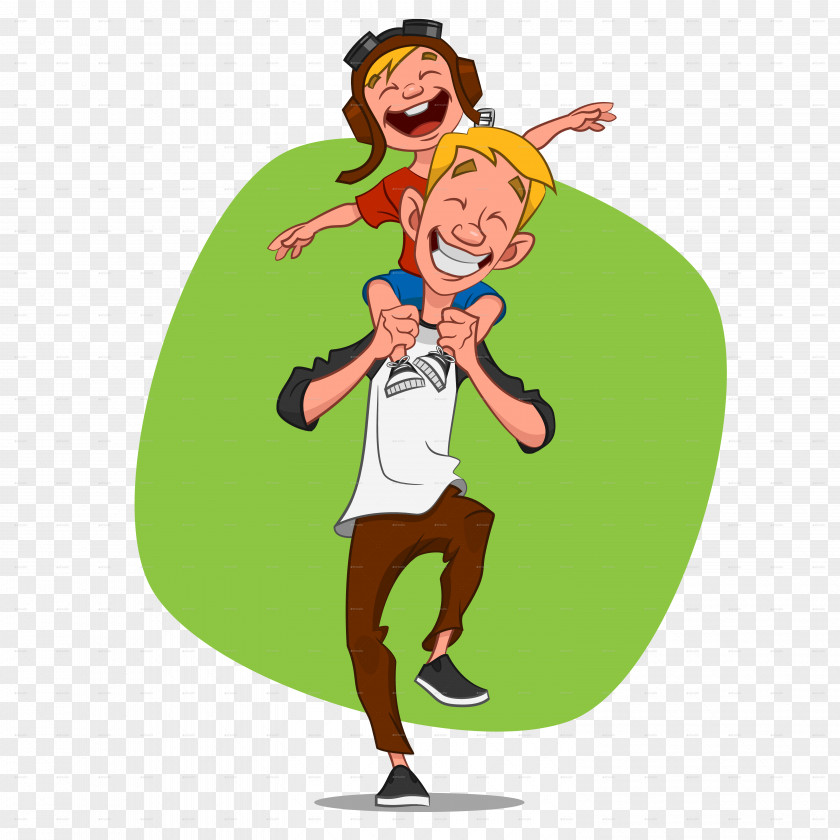 Fathers Day Father Son Clip Art PNG