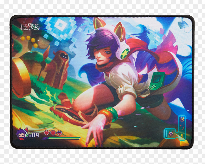 League Of Legends Ahri Riot Games Arcade Game Video PNG