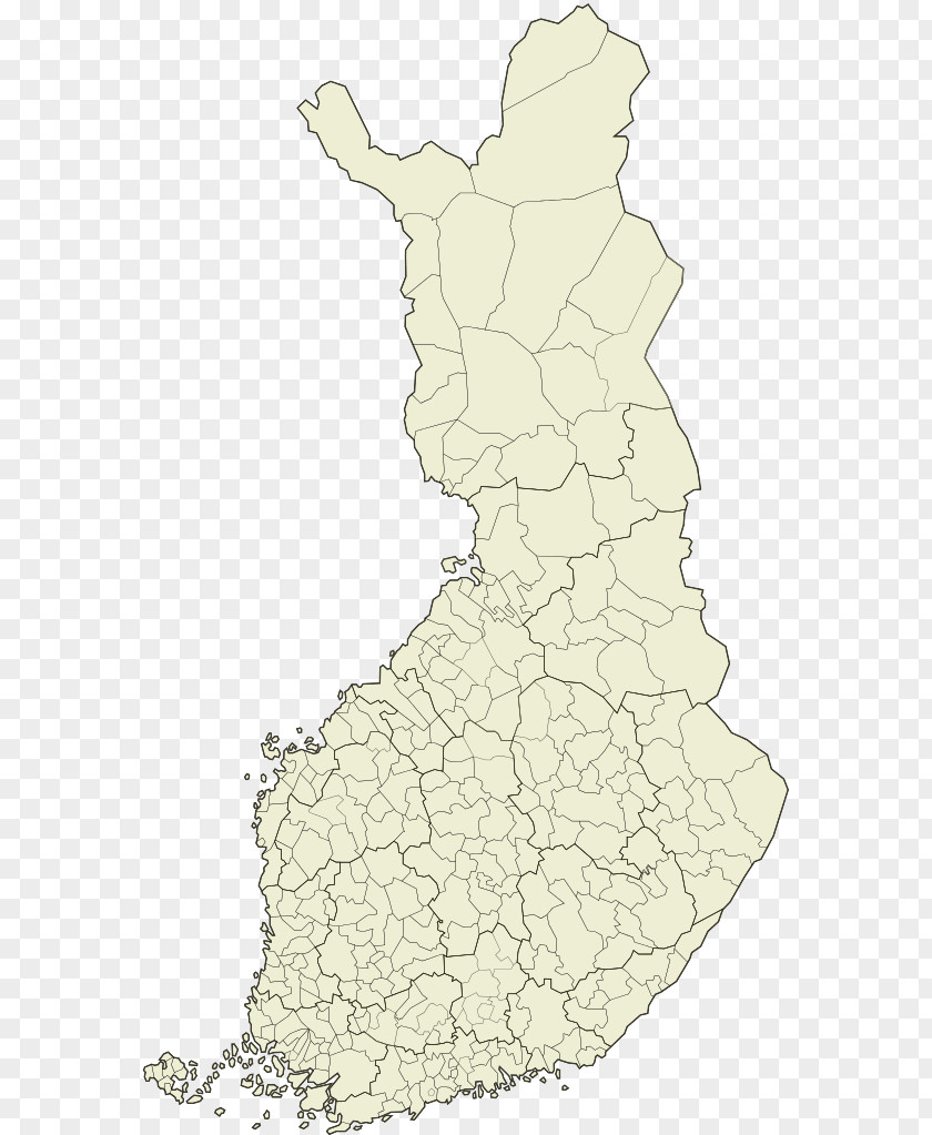 Map Salo Raahe Sub-regions Of Finland Comunele Finlandei Karelia PNG