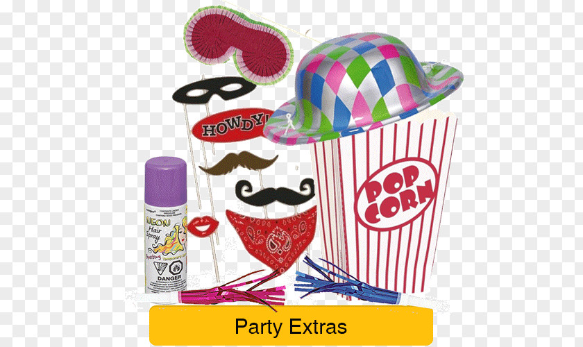 Party Costume Confetti Photo Booth Sticker PNG