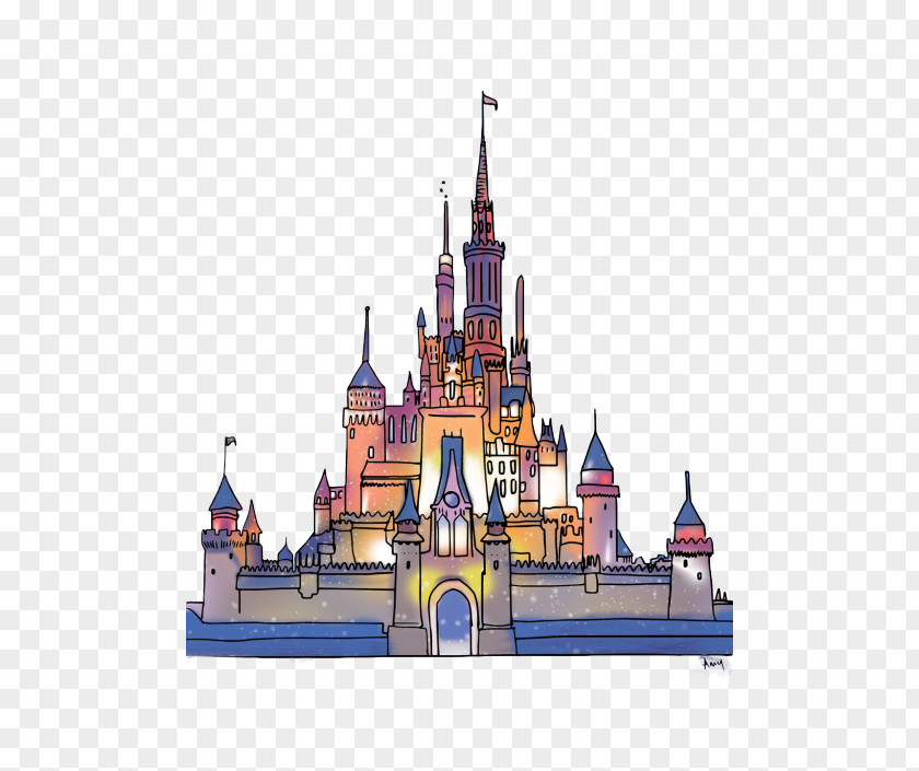 Princess Castle Sleeping Beauty Magic Kingdom Cinderella Drawing Art PNG