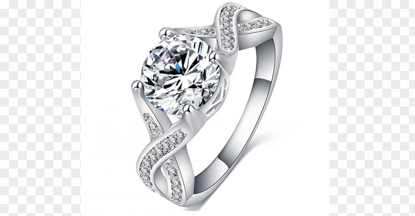 Winner Voucher Cubic Zirconia Eternity Ring Jewellery Engagement PNG