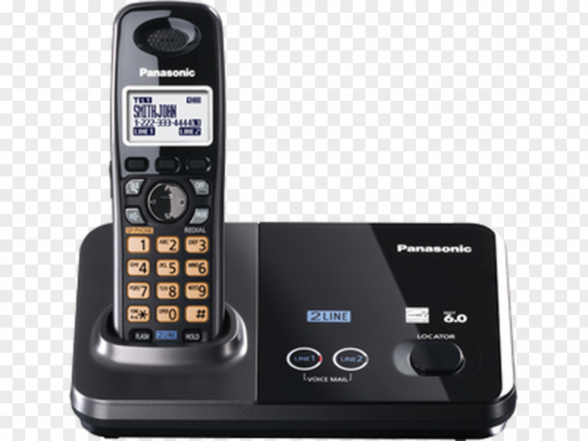 Cordless Telephone Panasonic KX-TG9321 Digital Enhanced Telecommunications PNG