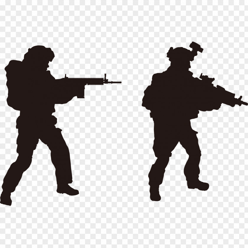 Interpol Silhouette Material Soldier Royalty-free Military PNG