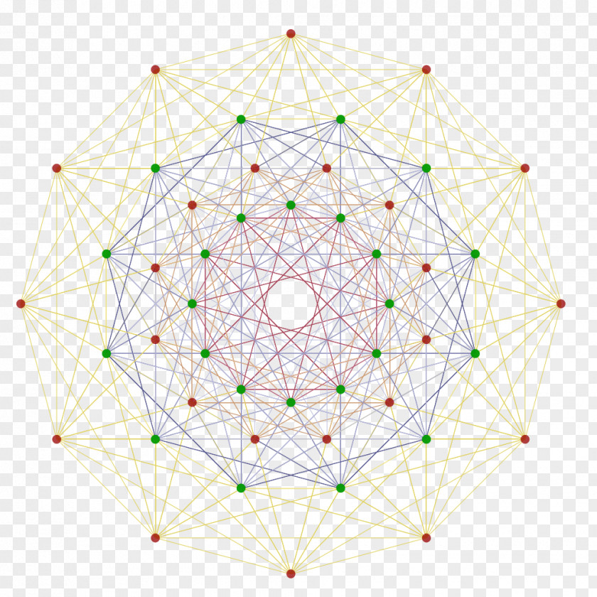 Line Symmetry Point Pattern PNG