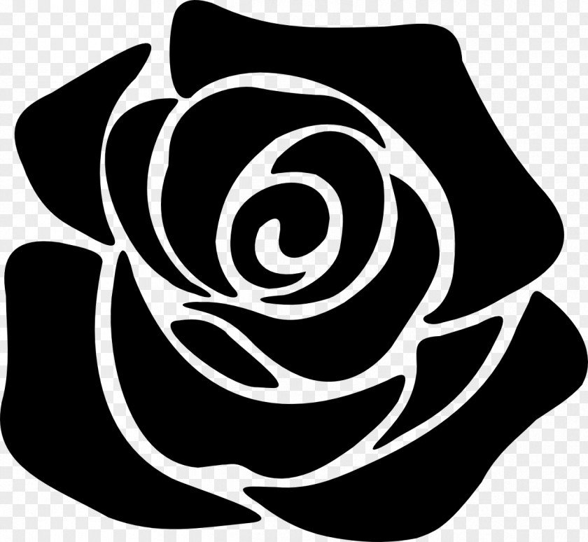 Rose Template Cricut Silhouette Clip Art PNG
