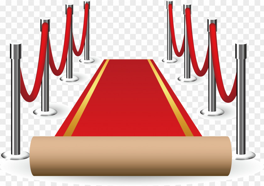 Stage Decoration Design Red Carpet Icon PNG