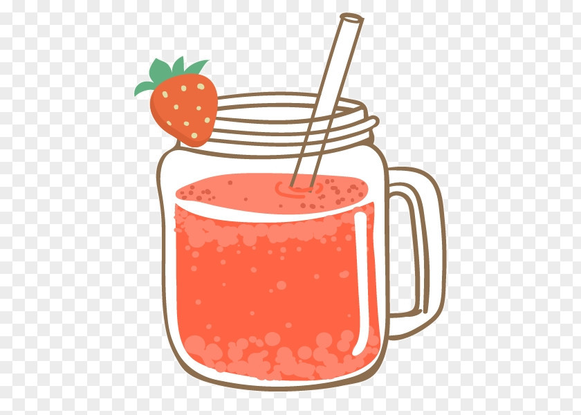 Summer Drink Juice Smoothie Cocktail Strawberry Milkshake PNG