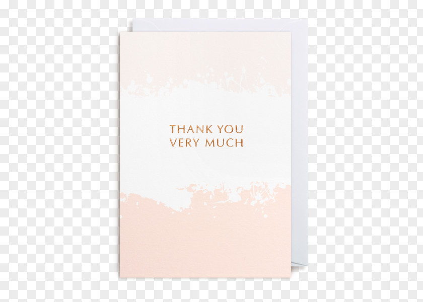 Thank You Very Much! Pink M Greeting & Note Cards PNG
