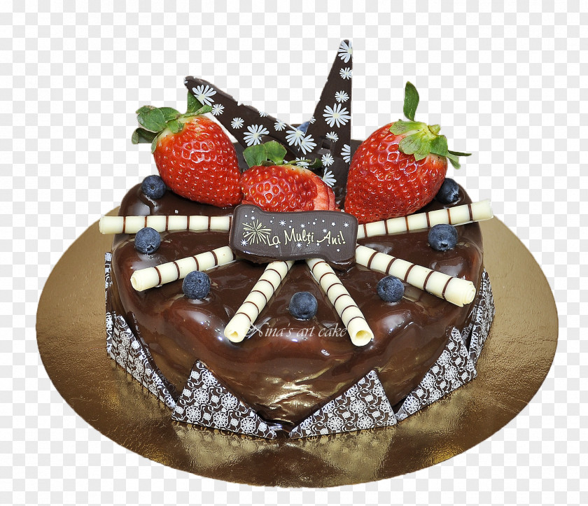 Chocolate Cake Birthday Sachertorte Fruitcake PNG