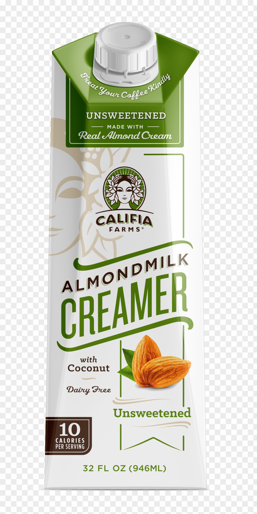 Coffee Almond Milk Substitute Cream PNG