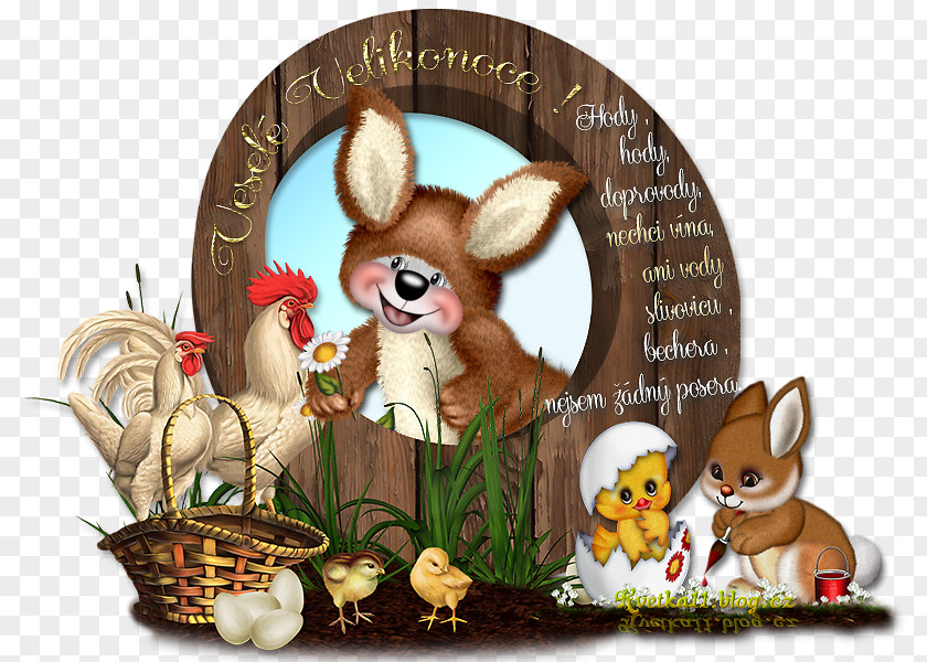 Easter Bunny Desktop Wallpaper PNG