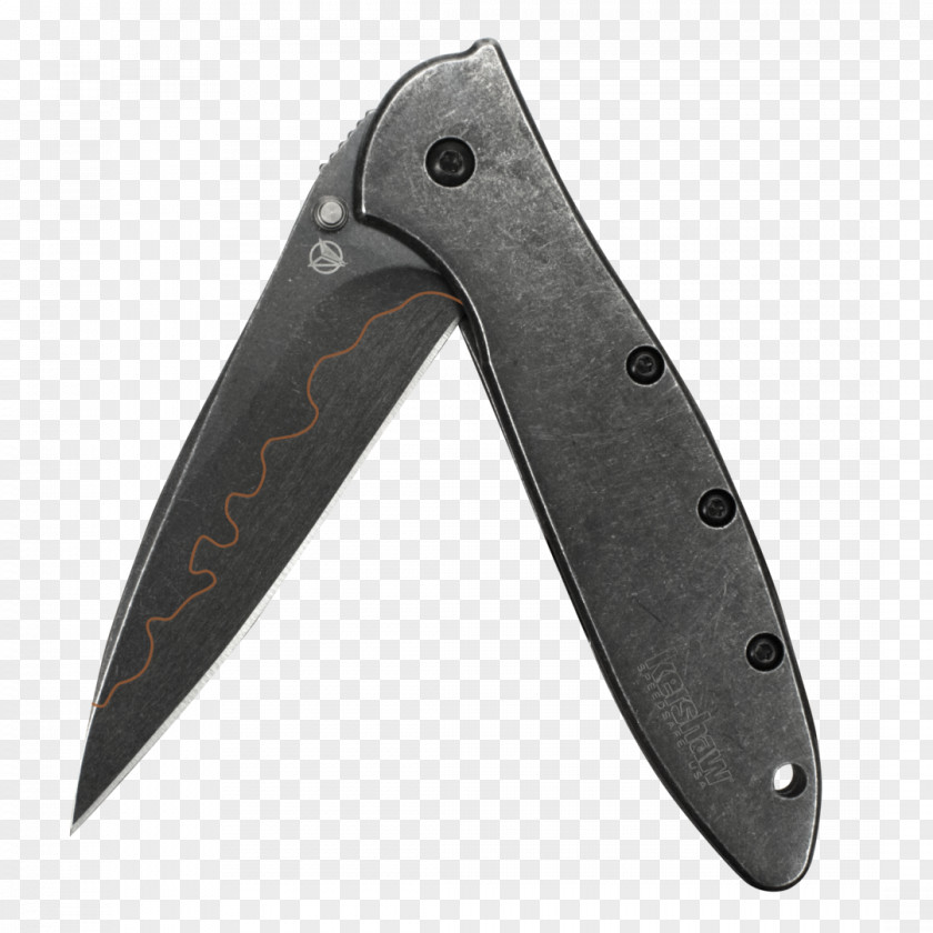 Flippers Knife Blade Composite Material Steel Black Oxide PNG