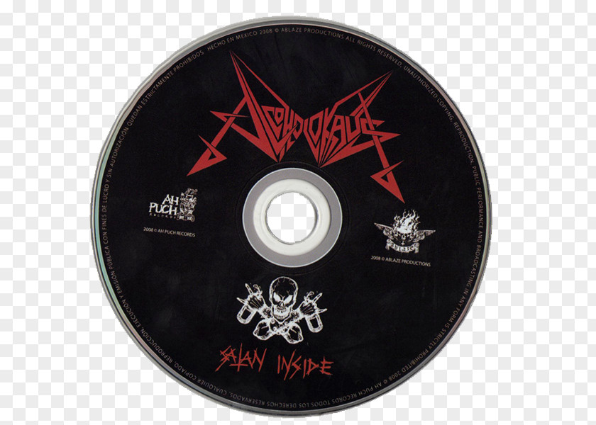 Holocaust Compact Disc Platter Green Stripe Satan PNG