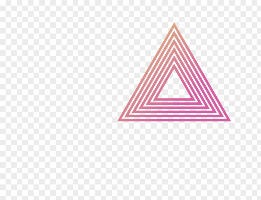 Pink Triangle Hedge Maze Labyrinth PNG