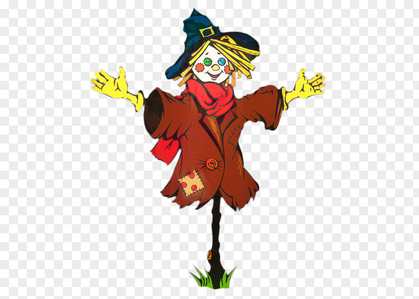 Scarecrow Cartoon Christmas Tree Art PNG