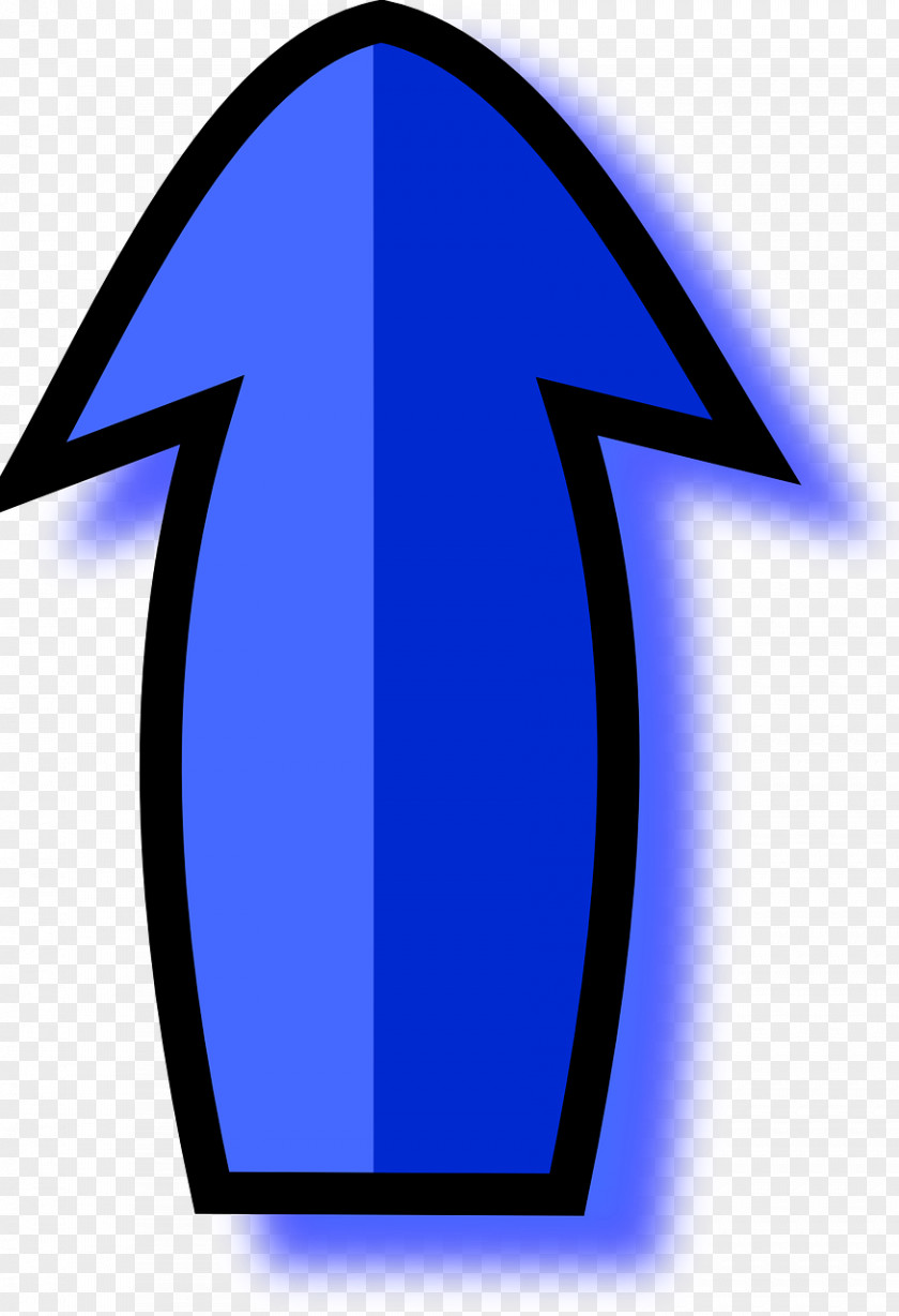 Straight Down The Arrow Clip Art PNG