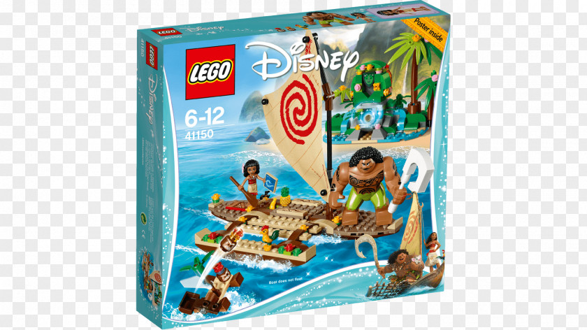 Toy LEGO 41150 Disney Moana’s Ocean Voyage Lego Princess 41149 Island Adventure PNG