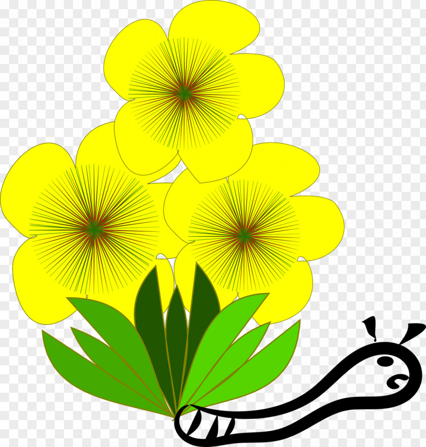 Yellow Flowers Flower Clip Art PNG