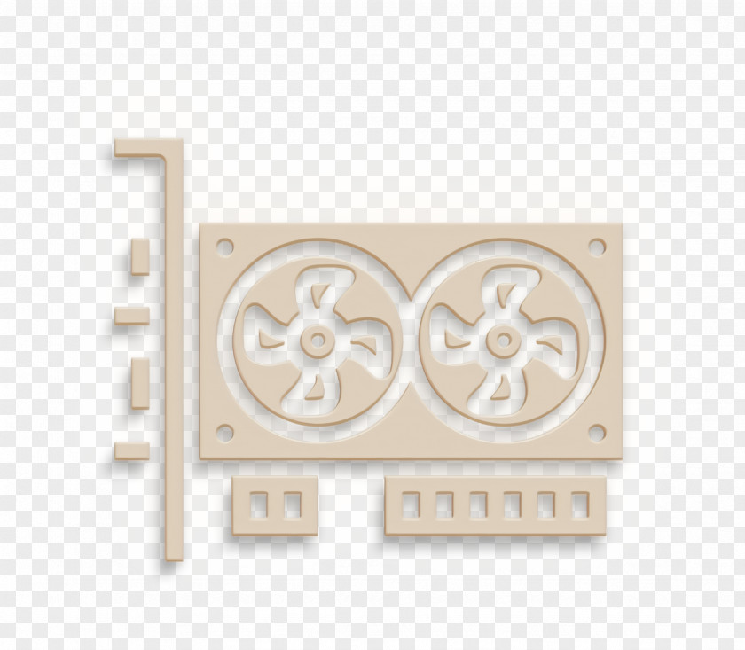 Beige Smps Icon Card Chip Device PNG