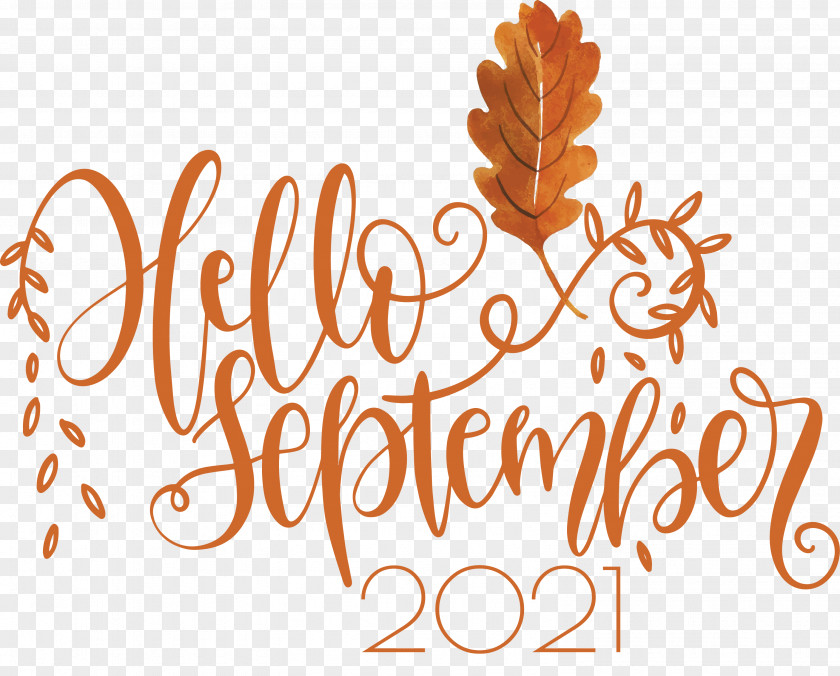 Hello September September PNG