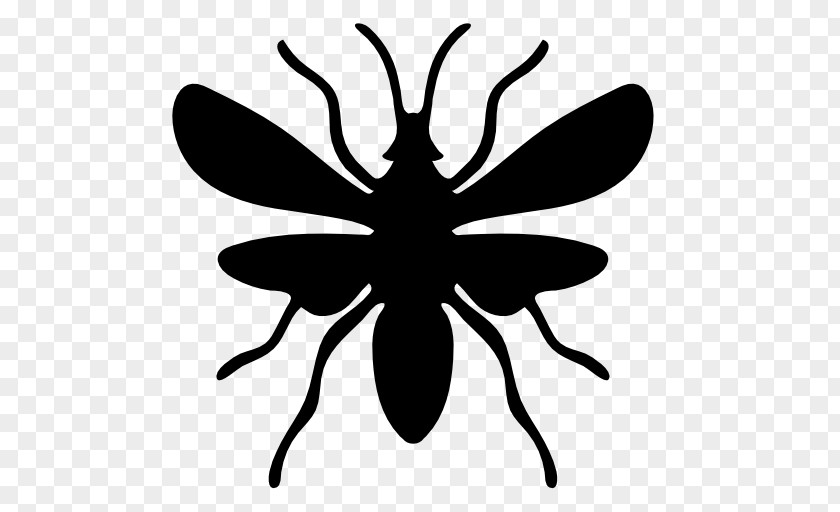 Insect Silhouettes Ant Euclidean Vector Icon PNG
