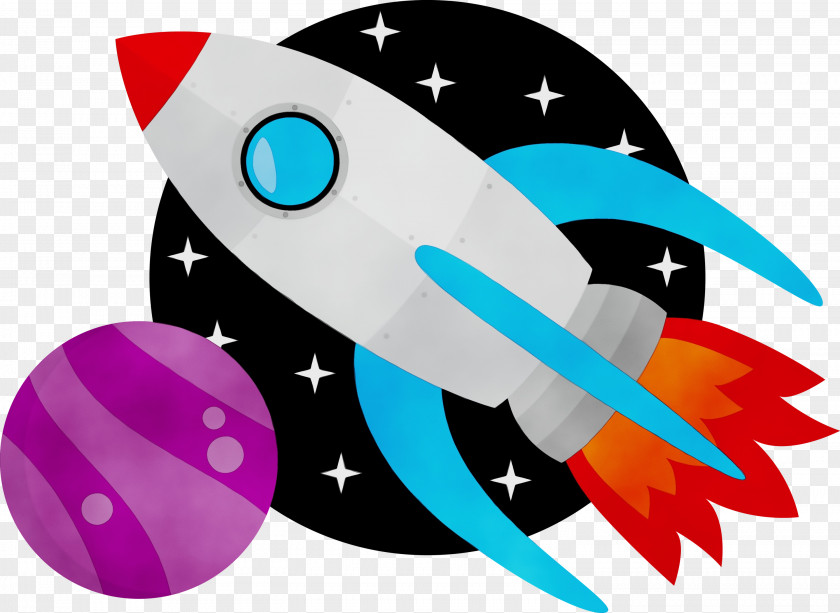 Logo Rocket Cartoon PNG